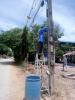 กิจกรรมลงพื้นที่เก็บโคมไฟเก่าที่เลิกใช้งาน