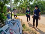 กิจกรรมลงพื้นที่ตรวจสอบปริมาณขยะมูลฝอย