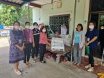 กิจกรรมลงพื้นที่มอบผ้าอ้อมผู้ใหญ่  หมู่ที่  4   บ้านบุ