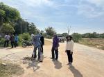 ิกิจกรรมลงพื้นที่สอบเขตที่สาธารณะ อบต.บิง